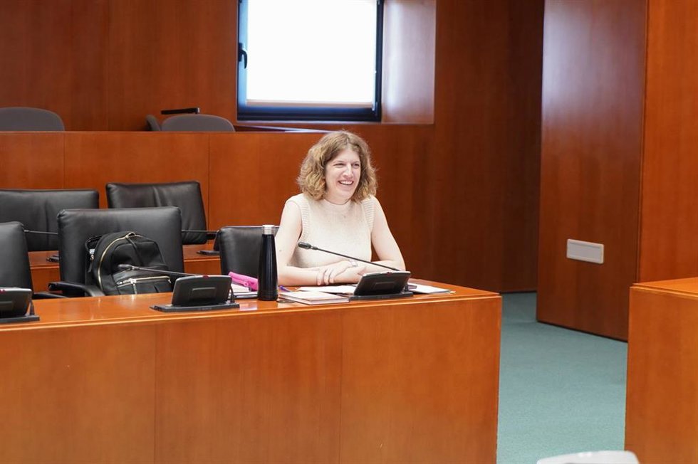 Archivo - La diputada del PP Silvia Casas.
