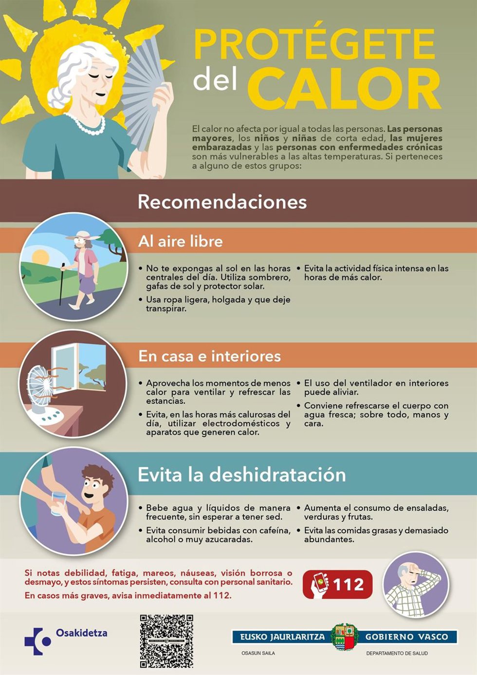 Consejos para protegerse del calor