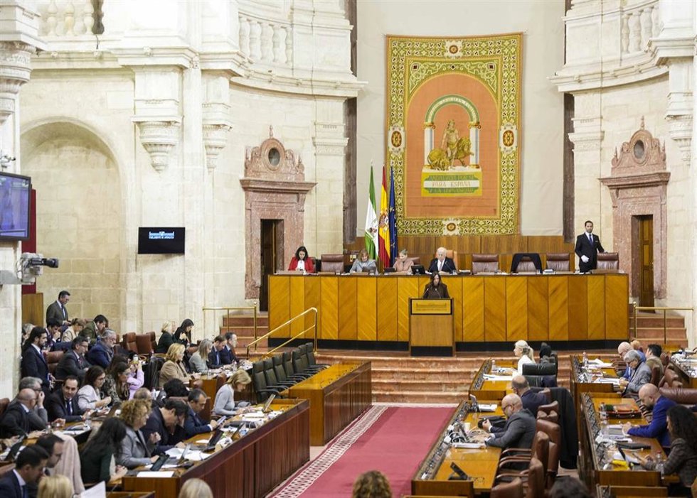 Archivo - Imagen del Pleno del Parlamento