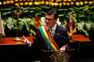 Archivo - BOLIVIA LA PAZ PRESIDENT INAUGURATION