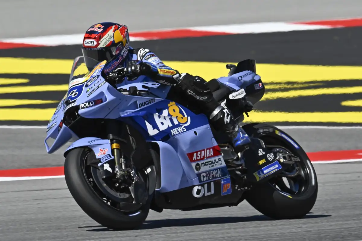 El piloto Álex Márquez (Ducati) en el GP de Catalunya 2026 de MotoGP