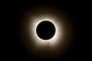 Archivo - Eclipse total solar desde la nave Orión, a 6 de abril de 2026.