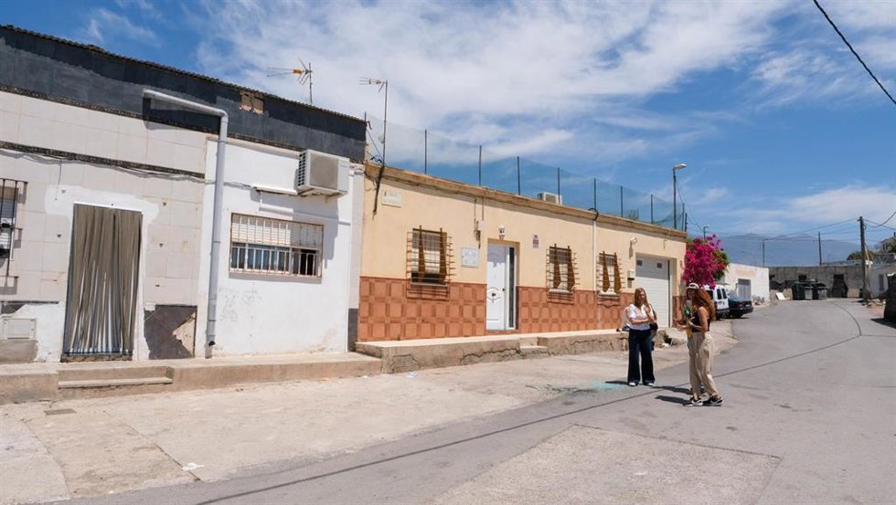 Lugar de la barriada de El Canalillo de El Ejido (Almería) donde se produjeron los hechos. 
