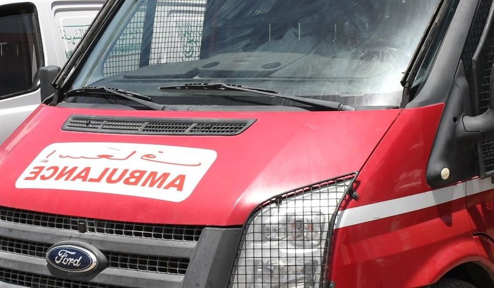 Archivo - Una ambulancia en Marruecos