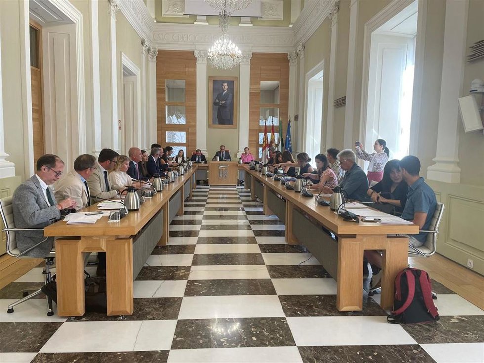 Pleno del Ayuntamiento de Cáceres del mes de mayo
