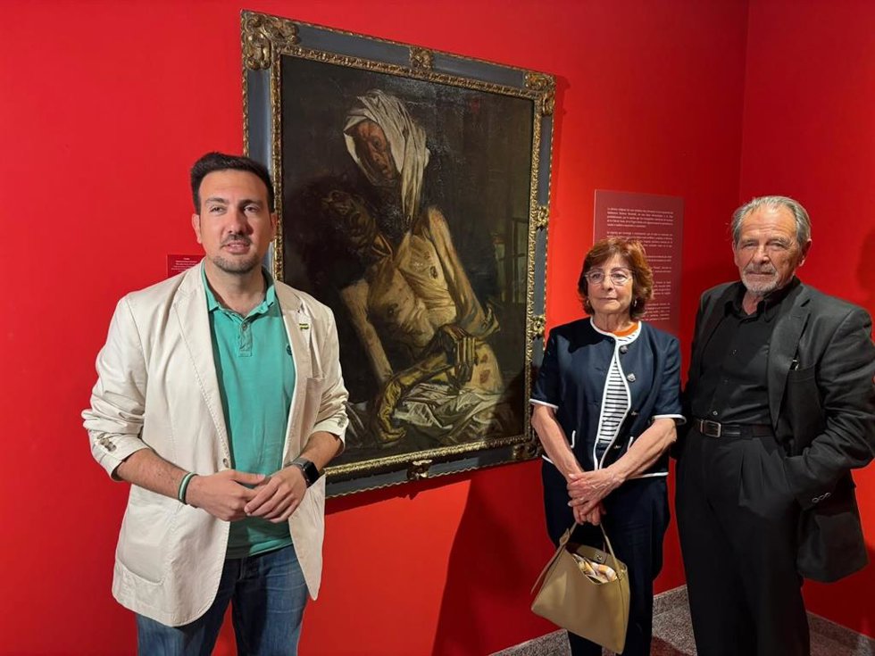 Presentación de la donación de 'La Piedad', de Ressendi al Museo Alcalá.