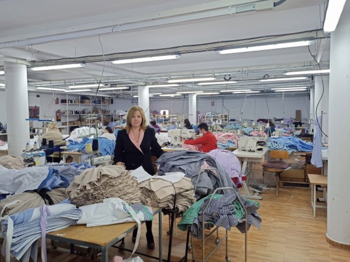 Dulce Mérida, directora de Dumads, en las instalaciones de la compañía.