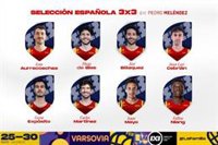 España defenderá el título mundial de baloncesto 3x3 en Varsovia con los campeones de Mongolia