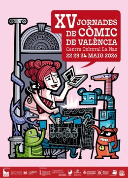 Cartel de les XV Jornades de Còmic