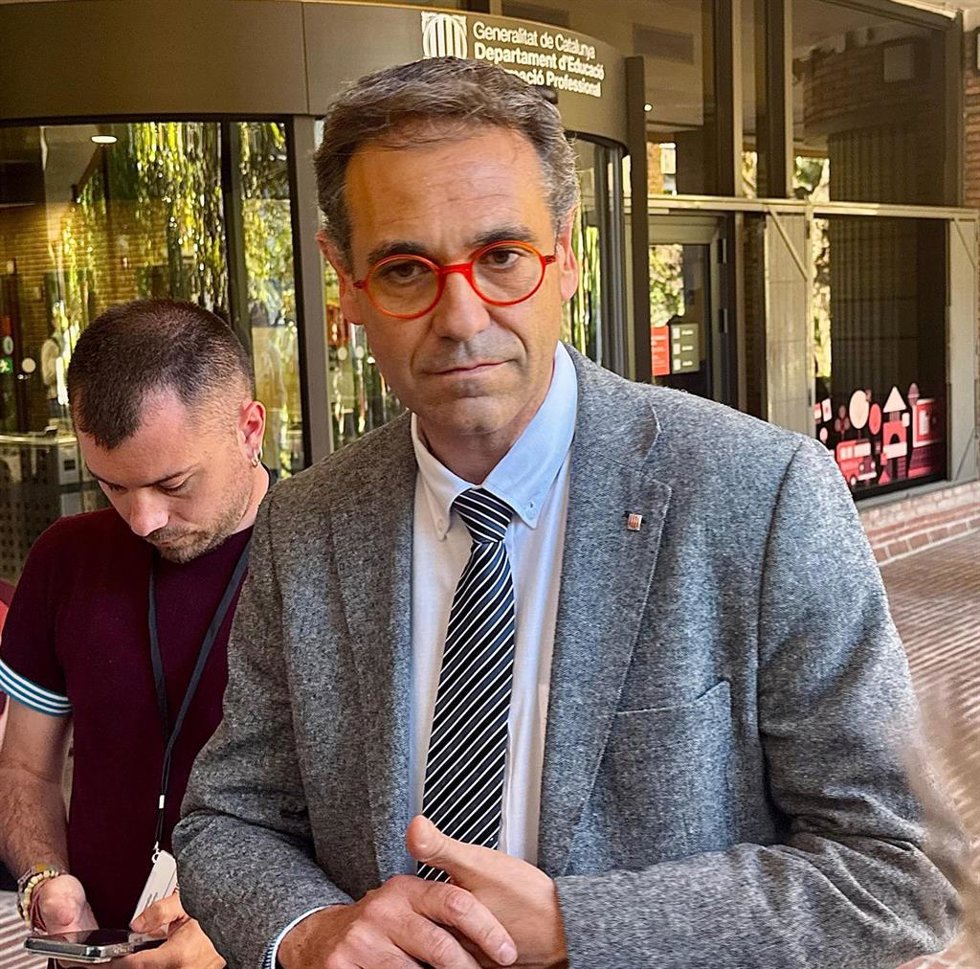El secretario de Mejora Educativa de la Conselleria de Educación de la Generalitat, Ignasi Giménez