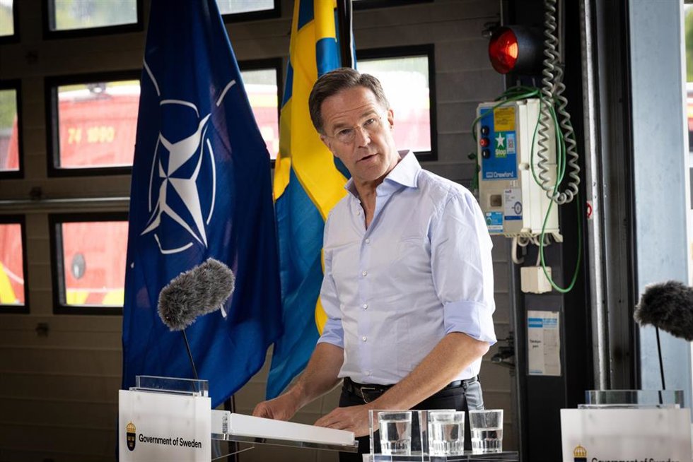 El secretario general de la OTAN, Mark Rutte