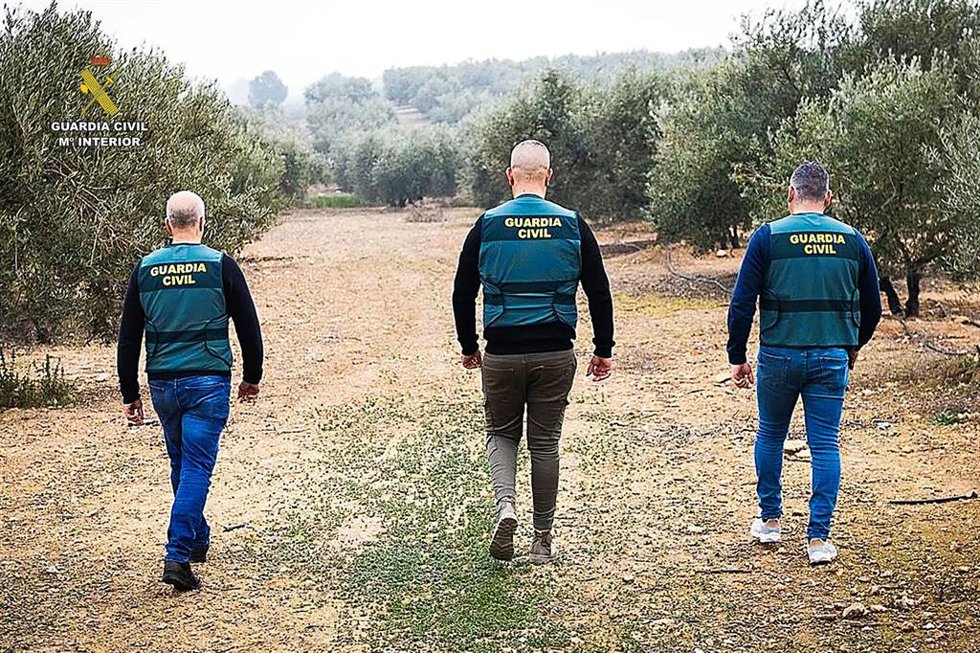 Imagen de archivo de agentes de la Guardia Civil