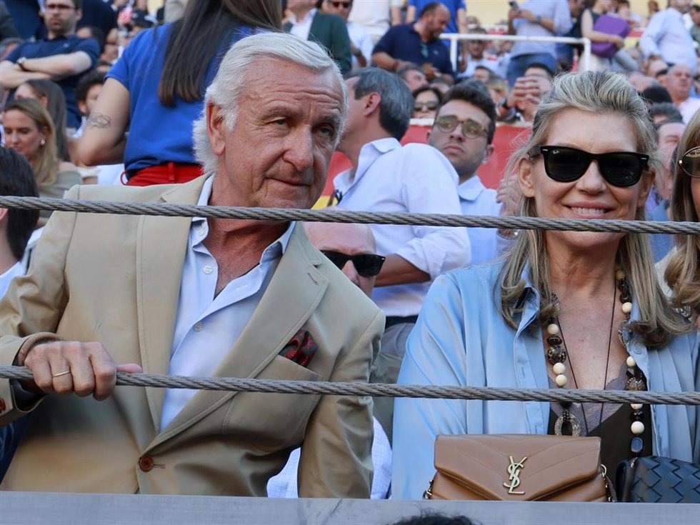 Javier Moro y Patricia Rato acuden a la plaza de Las Ventas en una nueva corrida de toros de la Feria de San Isidro, a 21 de mayo de 2026