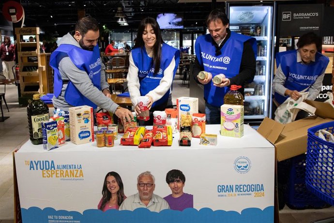 Archivo - Archivo.- Campaña de recogida de Bancos de Alimento 