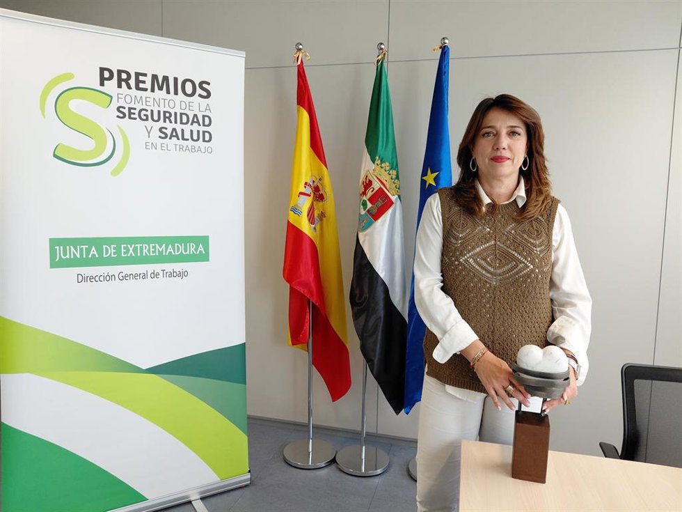 La directora general de trabajo de la Junta de Extremadura, Pilar Bueno