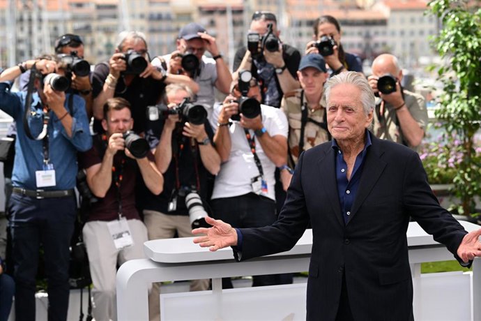 Archivo - El actor Michael Douglas en el Festival de Cannes en una foto de archivo.
