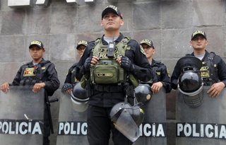 Archivo - Imagen de archivo de la Policía de Perú.