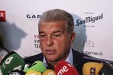 Foto: Laporta carga contra Florentino Pérez: "Fue una rueda de prensa esperpéntica y llena de falsedades"