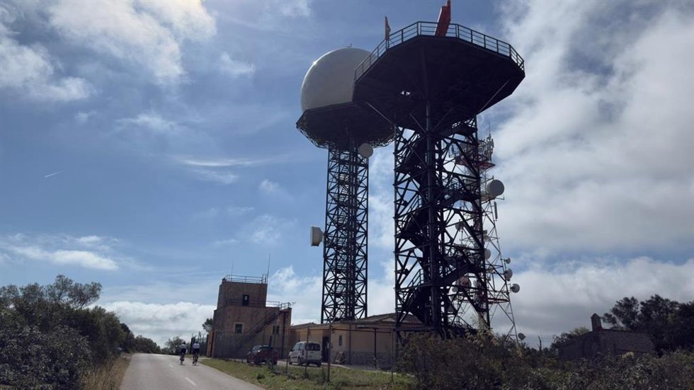 Enaire pone en funcionamiento su nuevo radar tridimensional de nueva generación en Mallorca.