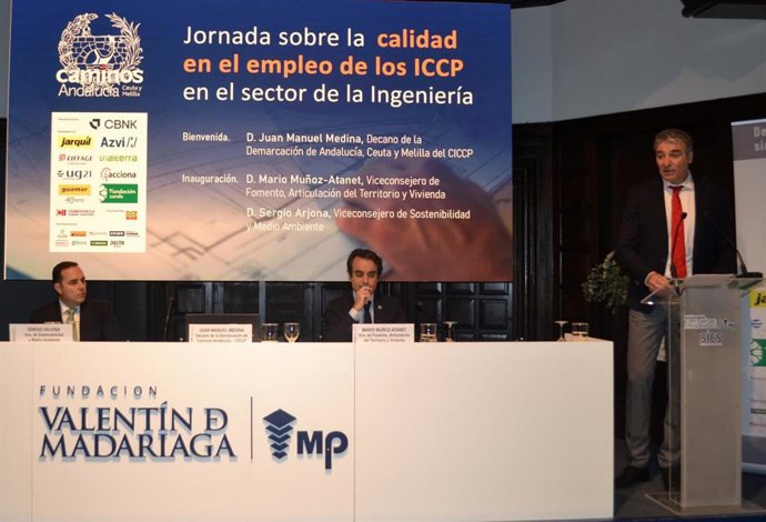 Sergio Arjona, Mario Muñoz-Atanet y Juan Manuel Medina.