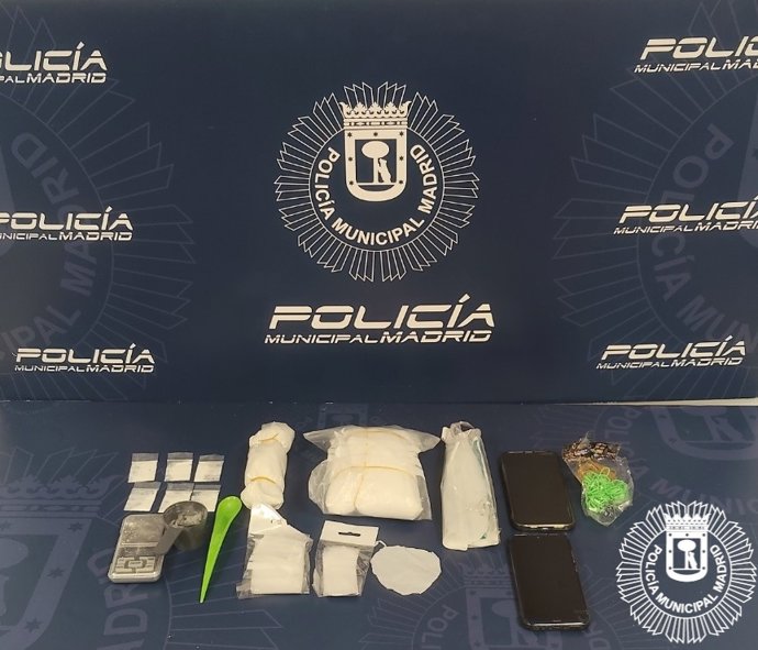 Material incautado en el operativo