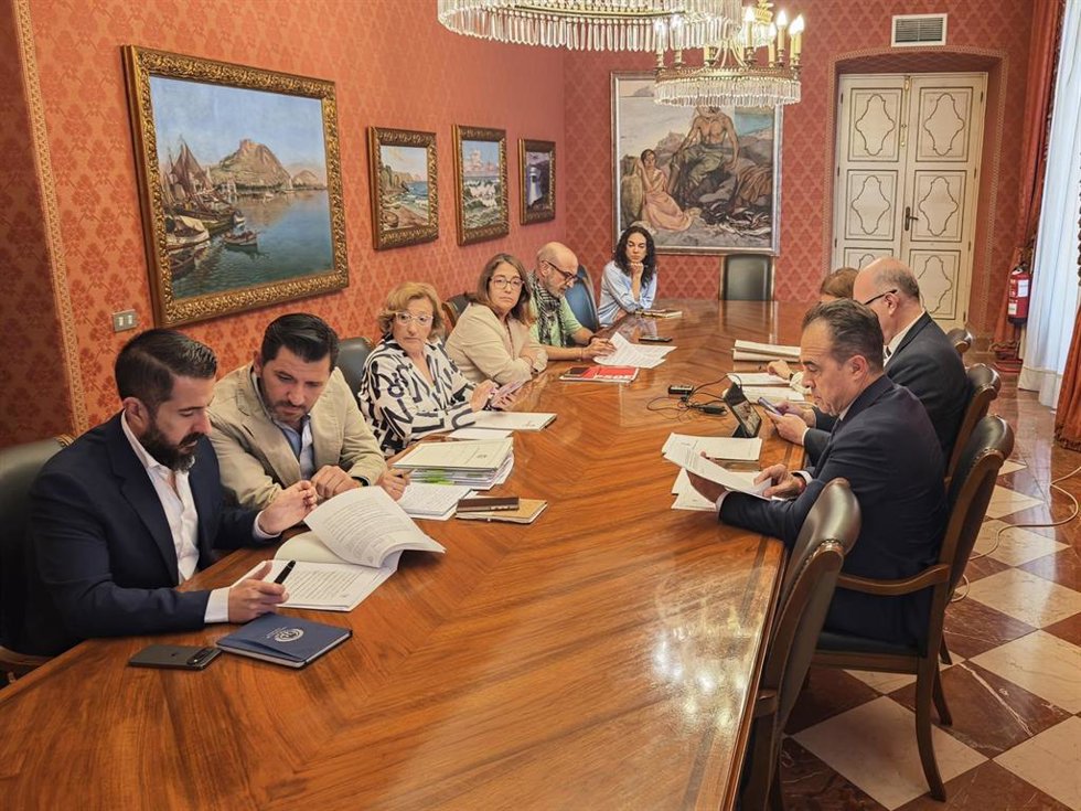 Reunión de la comisión de VPP celebrada el viernes 22 de mayo en el Ayuntamiento de Alicante