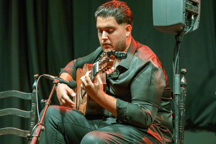 Archivo - Melchor de Reyes en una pasada edición del Certamen de Jóvenes Flamencos.