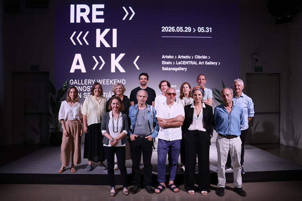 Presentación de la VI edición de Irekiak Gallery Weekend.