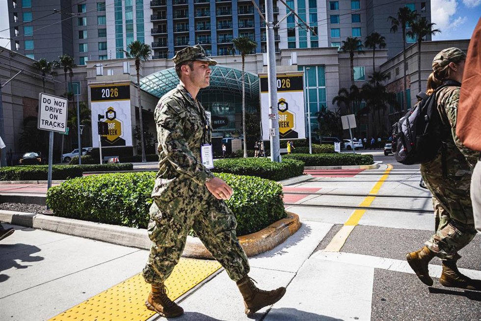 Imagen de un militar estadounidense 