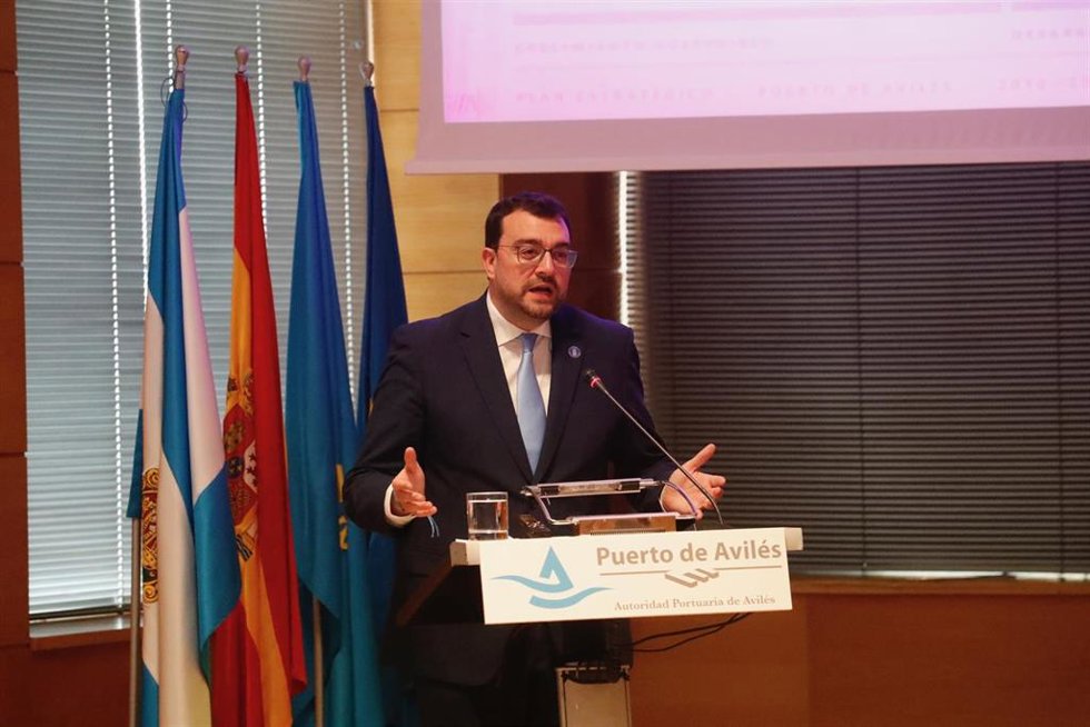 El presidente del Principado, Adrián Barbón.