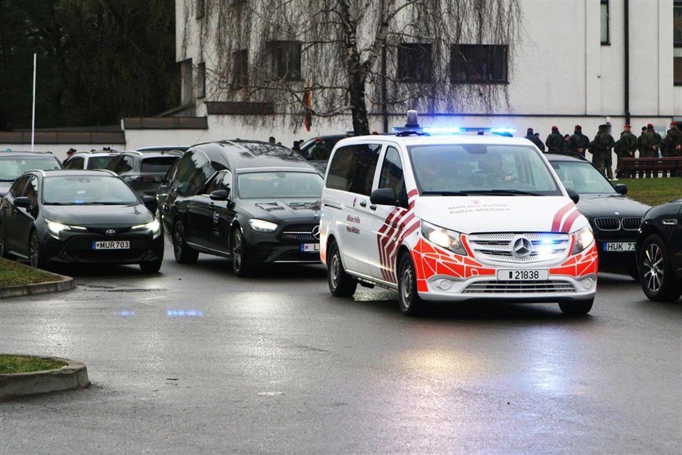 Archivo - Policía de Lituania. 
