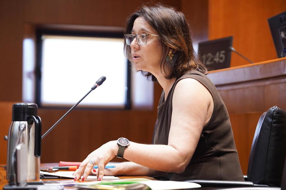 La consejera de Economía, Competitividad y Empleo del Gobierno de Aragón, Eva Valle.