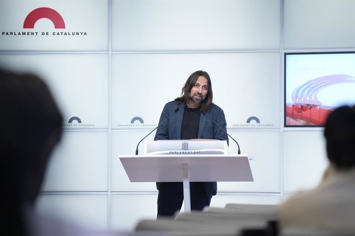 El portaveu adjunt d'ERC al Parlament, Jordi Albert