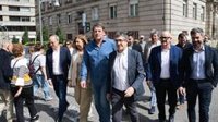 Besteiro defiende al PSOE de Ourense y acusa al PP de "hacer oposición por la mañana" y defender a Jácome por "la tarde"
