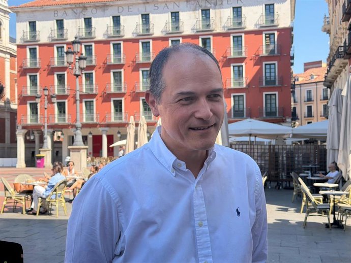 El concejal de Medio Ambiente del Ayuntamiento de Valladolid, Alejandro García Pellitero.