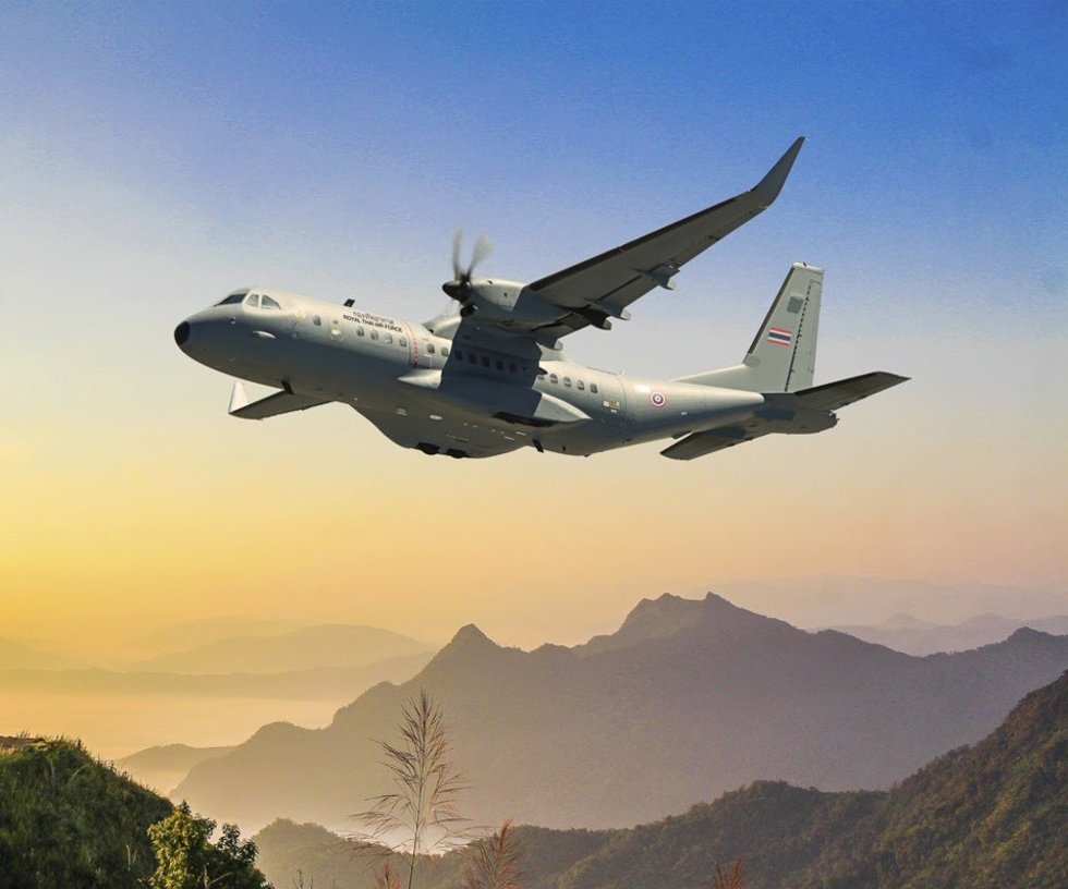 Avión del Ejército Tailandés.