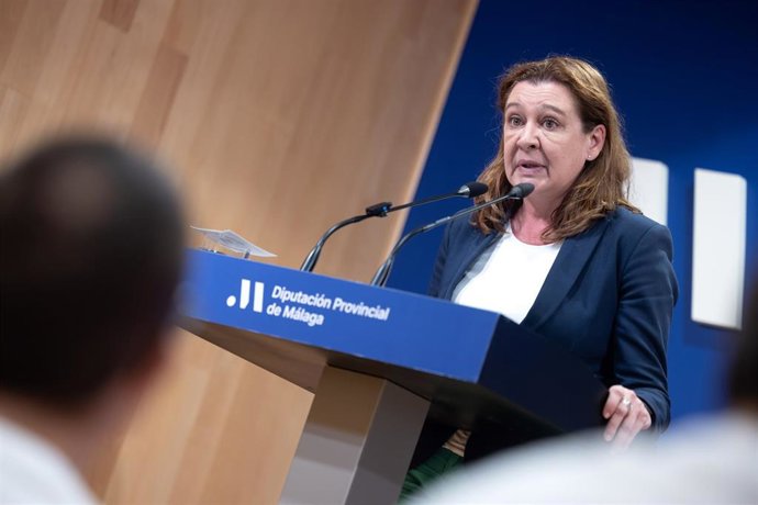 La diputada de Desarrollo Económico y Sostenible, Empleo y Formación de la Diputación de Málaga, Esperanza González