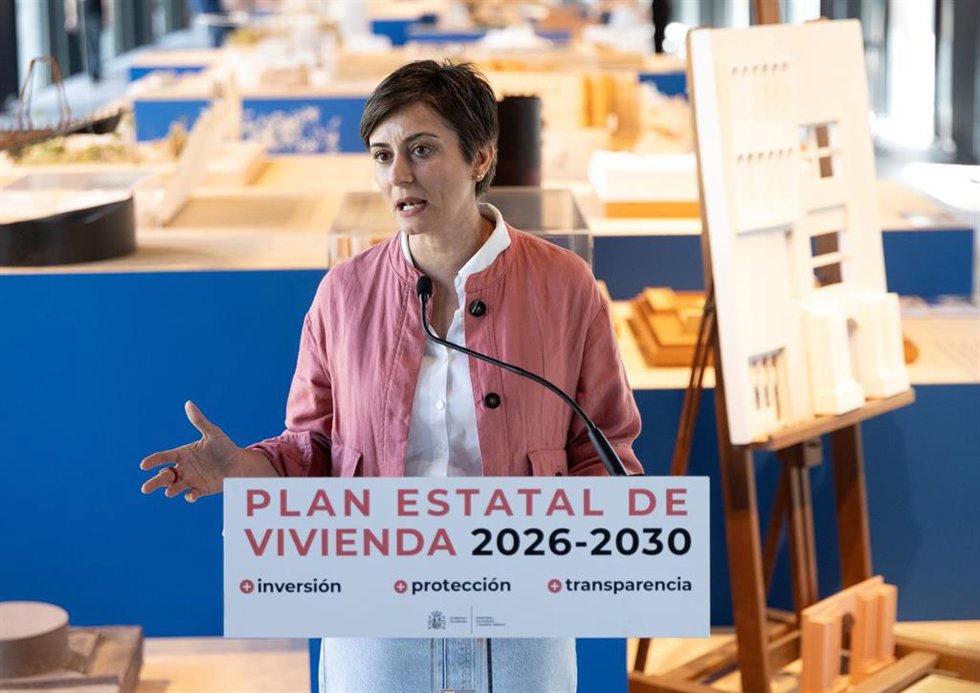 La ministra de Vivienda y Agenda Urbana, Isabel Rodríguez.