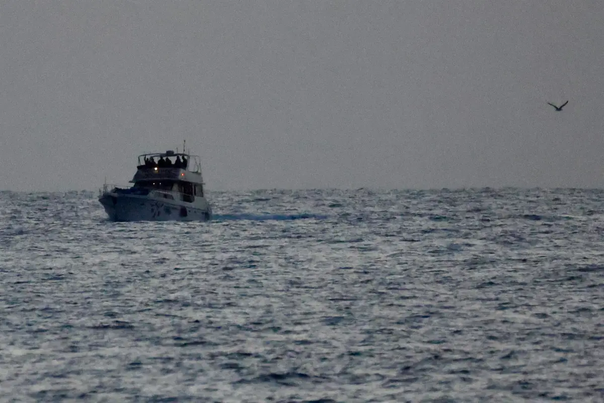 Uno de los buques de la flotilla internacional para Gaza es interceptada por la Marina israelí. - Jamal Awad / Xinhua News