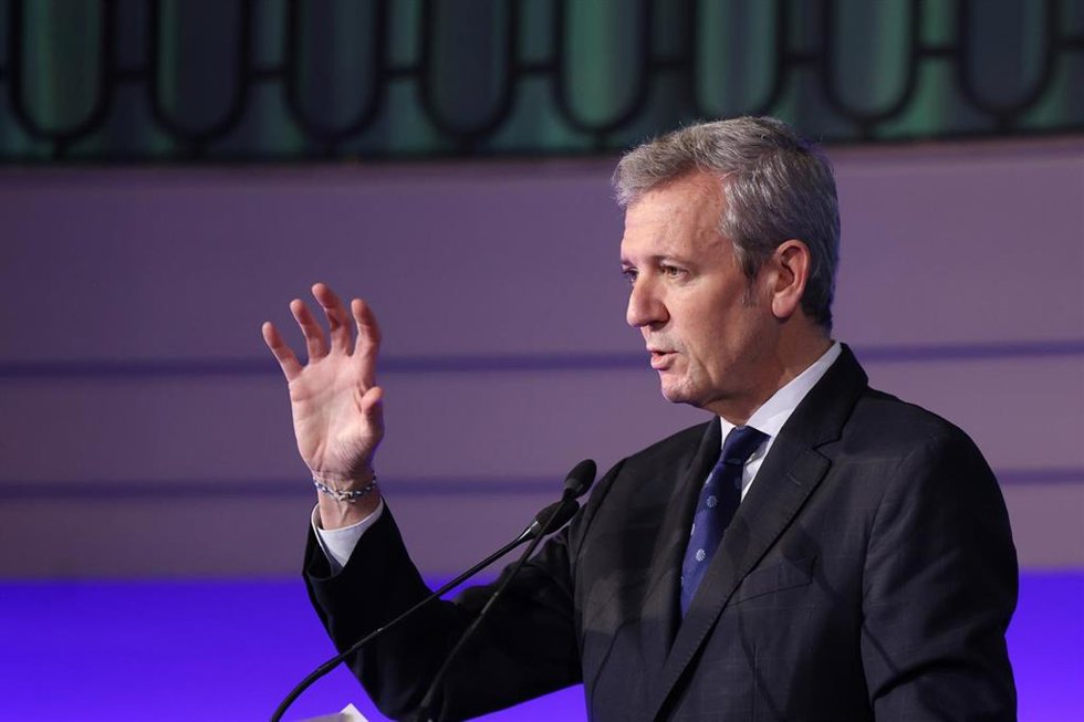 Archivo - El presidente de la Xunta de Galicia, Alfonso Rueda,