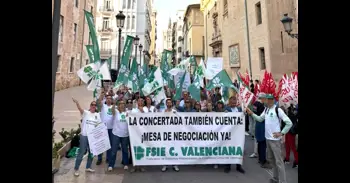 Sindicats de la concertada convoquen aturs parcials al juny a la Comunitat davant de falta de "compromisos" d'Educació