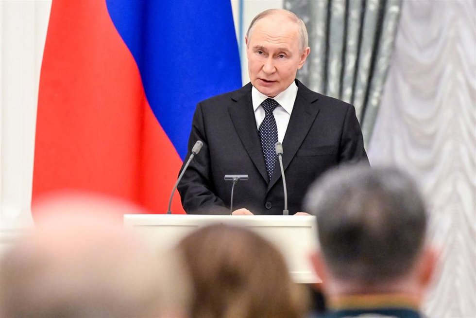 Vladimir Putin, presidente ruso.