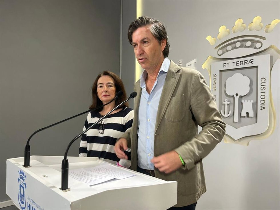 El portavoz de Vox en el Ayuntamiento de Huelva, Wenceslao Font.