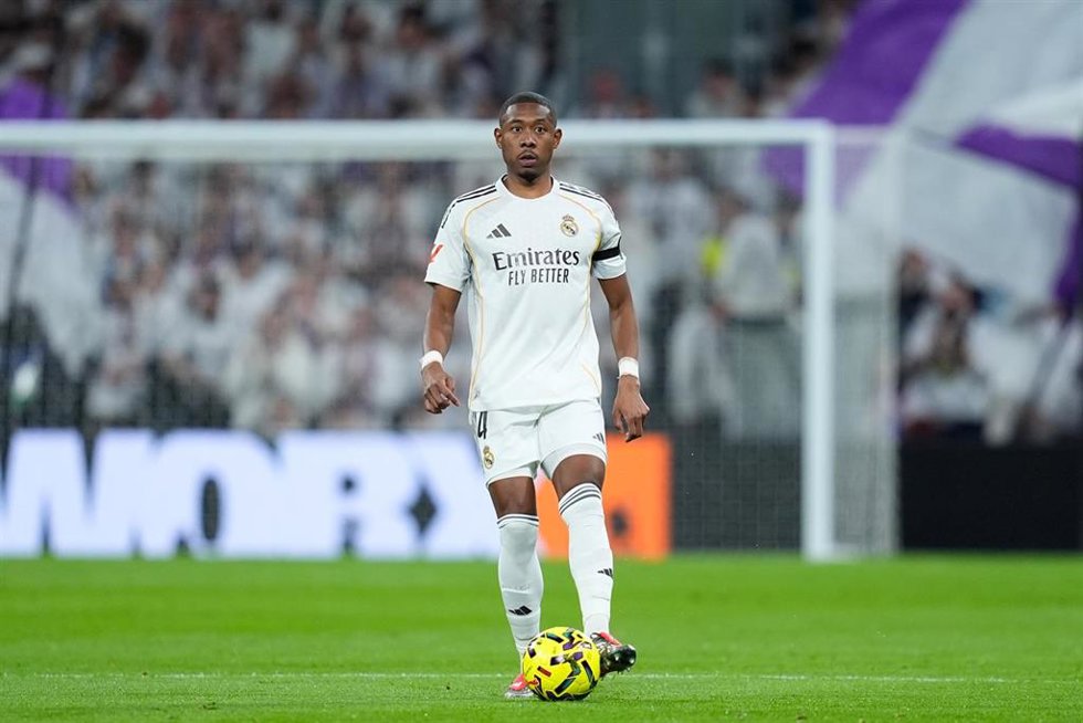 Archivo - David Alaba, en un partido con el Real Madrid.