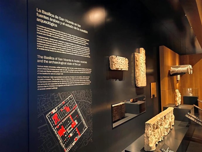 Una de las salas expositivas del CIR de la Mezquita-Catedral de Córdoba.
