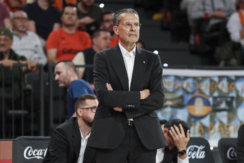 Pedro Martínez, entrenador del Valencia Basket.