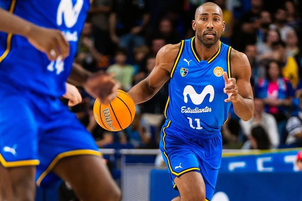 Jayson Granger, en un partido con el Movistar Estudiantes.