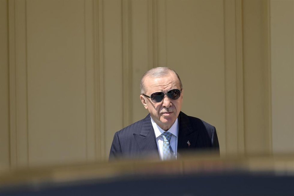 Archivo - El presidente turco, Recep Tayyip Erdogan, fotografiado en una reunión diplomática durante el segundo día de una misión económica belga en Turquía, en Estambul, el lunes 11 de mayo de 2026