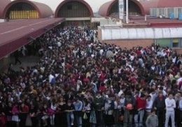 Una de las sesiones de Elite en la antigua sala Macumba