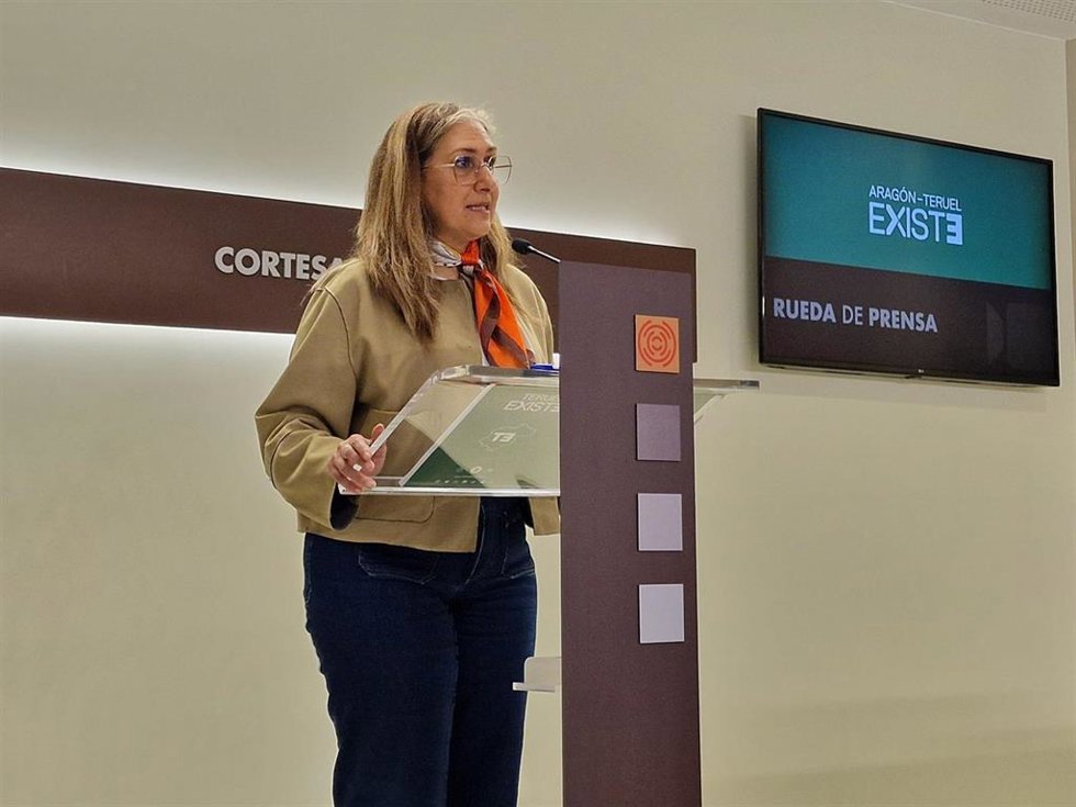 Archivo - Pilar Buj, diputada de Aragón-Teruel Existe.